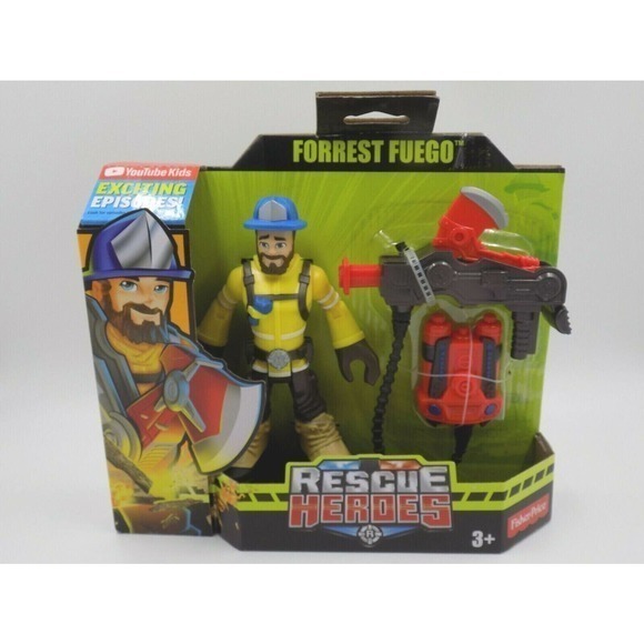 Fisher Price Rescue Heroes Forrest‎ Fuego - Picture 1 of 4
